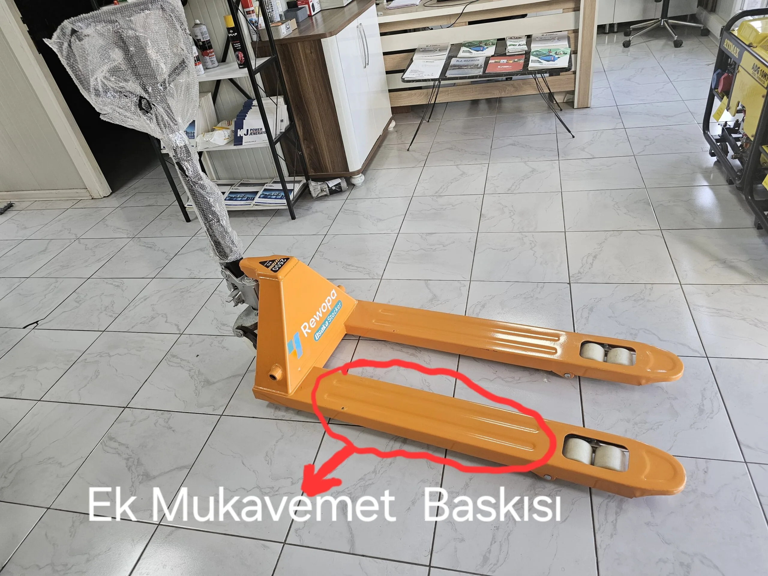 REWOPA 2.5 Ton Manuel Transpalet - Görsel 6